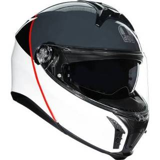 👉 Systeemhelm wit grijs rood XL active AGV Tourmodular Multi Mplk Balance 8051019444493