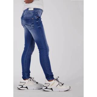 👉 Skinny jeans Electric Blue vrouwen Super Bibine 8720386848783