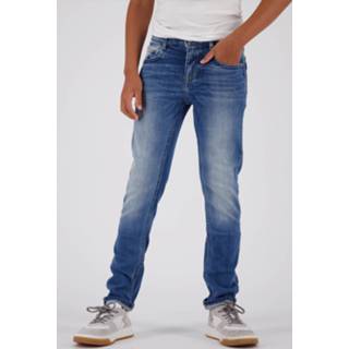 👉 Skinnyjeans male Mid Blue Wash Skinny Jeans Amos 8720386816669