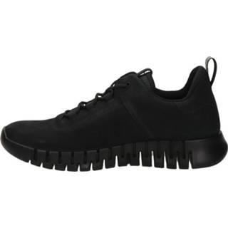 👉 Lage sneakers nubuck m men zwart Ecco Gruuv 8720251723382 872025172341