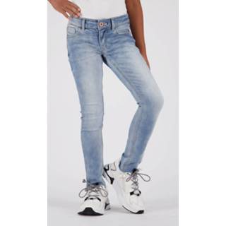 👉 Skinnyjeans vrouwen Mid Blue Wash Skinny Jeans Amia cropped 8720386779438