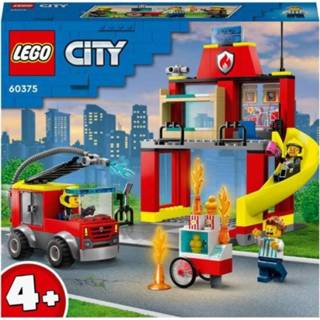 👉 Brandweerwagen 60375 Lego City De Brandweerkazerne En 5702017416359