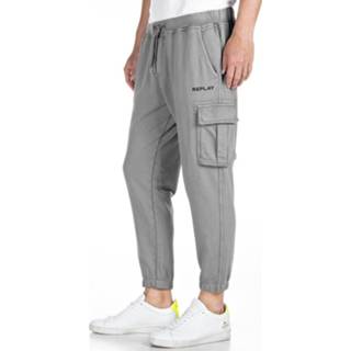 👉 Cargobroek L|XL Replay Cargo Broek grijs 8053469026038