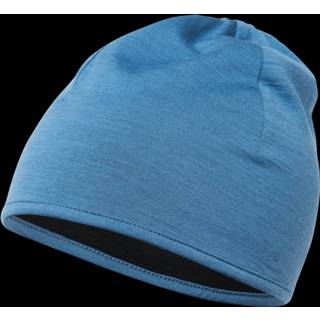 👉 Beanie grijs blauw zwart active Merinowol Reversible Cap - Grey Blue/Black 4771999412124