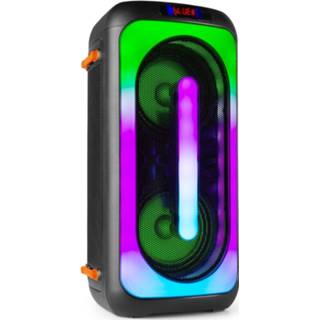 👉 Microfoon tan Retourdeal - Fenton BoomBox400 Accu partybox met en LED's 8715693335354