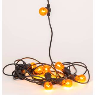 👉 Patio 60m Lichtsnoer oranje Incl. LED