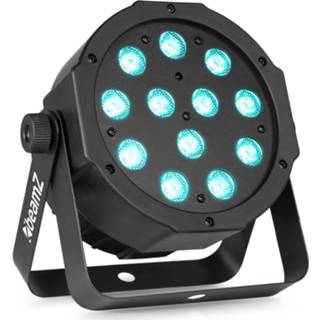 👉 Blauw BeamZ SlimPar37 LED par met 12x 4W RGBW LED's en DMX - Incl. 8715693332605