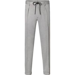 👉 Broek active mannen grijs Profuomo Knitted Sportcord - Heren 8716172030180