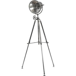 👉 Staande lamp messing zilver Paramount antiek