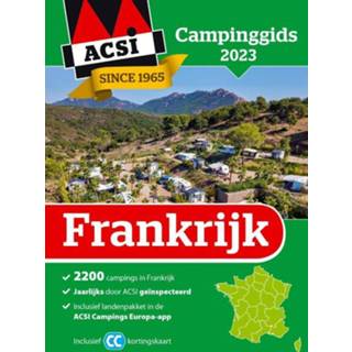 👉 Campinggids ACSI - Frankrijk 2023 9789493182509