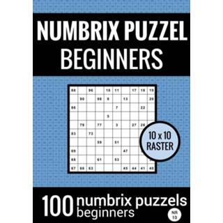 👉 Puzzelboek met 100 Numbrix Puzzels voor Beginners - NR.10 Puzzel Makkelijk 9789464657777