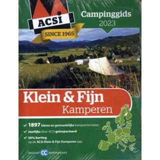 👉 Campinggids klein ACSI - & Fijn Kamperen 2023 9789493182370