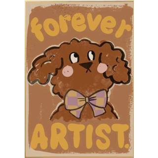 👉 Poster Studio loco labrapoodle 50 x 70 cm 7446051131127