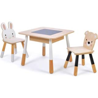 👉 Kindertafel kinderen Tender Leaf Toys + stoelen forest 191856088011
