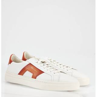 👉 Herensneaker male oranje mannen Santoni Heren Sneakers