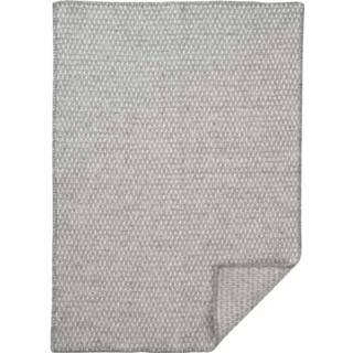 👉 Wiegdeken grijs wol active Klippan Knut - 65x90 cm. Light Grey 7340032248845