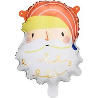 👉 Folie ballon kerstman 26 cm 5904555010345