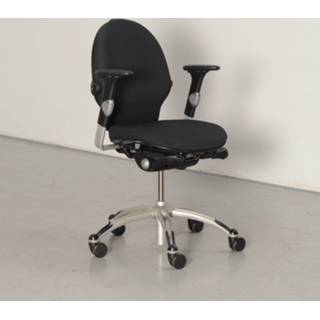 👉 Bureaustoel zwart medium RH Extend bureaustoel, zwart, 3D armleggers, opnieuw gestoffeerd