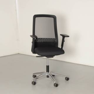 👉 Bureaustoel zwart Interstuhl 172IV bureaustoel, / mesh, 1D armlegggers