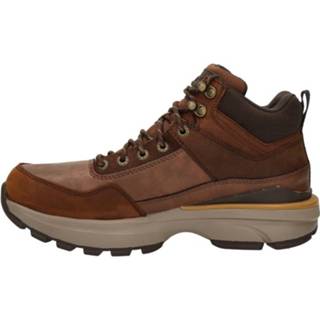 👉 Wandelschoenen kunstleder men cognac Skechers Ruskin 8720251758759 872025175878