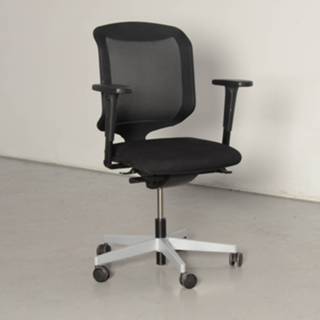👉 Bureaustoel zwart Giroflex 434 bureaustoel, / mesh, 2D armleggers