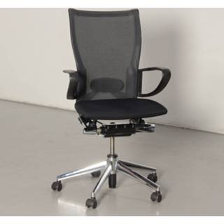 👉 Bureaustoel zwart Haworth Comforto DX9961 bureaustoel, / mesh, vaste armleggers