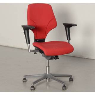 👉 Bureaustoel rood Giroflex 64 bureaustoel, rood, 4D armleggers