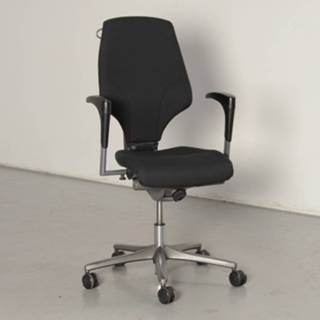 👉 Bureaustoel zwart Giroflex 64 bureaustoel, zwart, 2D armleggers, opnieuw gestoffeerd
