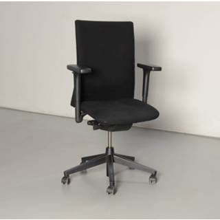👉 Bureaustoel zwart Haworth D5585 bureaustoel, zwart, 3D armlegger