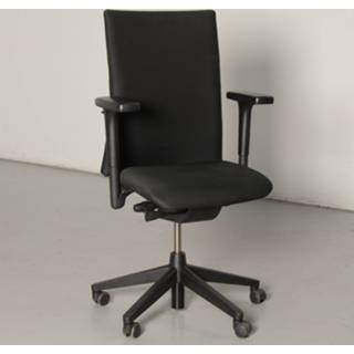 👉 Bureaustoel zwart Haworth D5535 bureaustoel, zwart, 2D armleggers