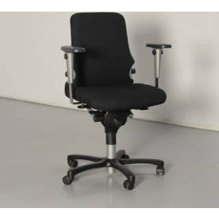 👉 Bureaustoel zwart Comforto 77 bureaustoel,zwart,4D armleggers, opnieuw gestoffeerd