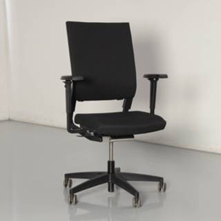 👉 Bureaustoel zwart Viasit bureaustoel, zwart, opnieuw gestoffeerd, 3D armleggers