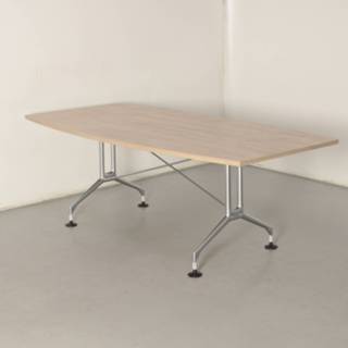 👉 Design vergadertafel Vitra Spatio vergadertafel, bladkleur naar keuze, 200 x 100 cm, vaste hoogte instelbaar