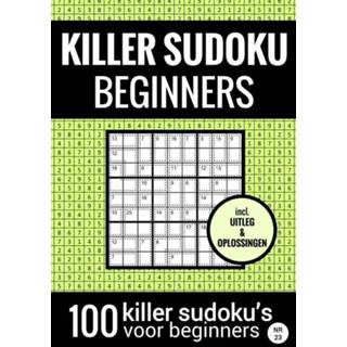 👉 Puzzelboek senioren SUDOKU KILLER - Makkelijk NR.23 met 100 Makkelijke Puzzels voor Volwassenen en Ouderen 9789464656954