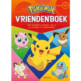 👉 Vriendenboekje Pokemon Vriendenboek 9789044763393