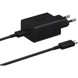 👉 Snel lader RVS samsung zwart Snellader USB-C 45W met Power Delivery 8806092861473