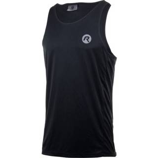 Singlet mannen zwart m Rogelli Beste Koop Basic hardloop shirt heren