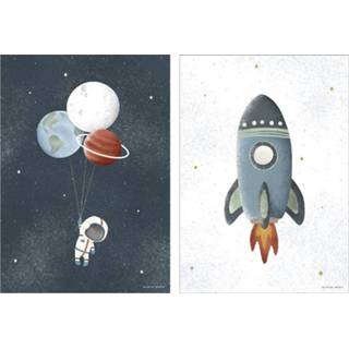 Poster active Little Dutch A3 - Space 8720629650999