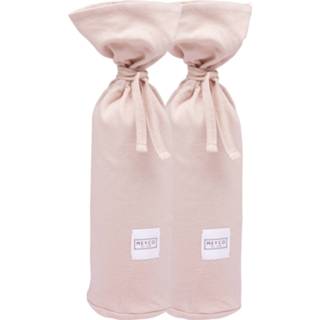 👉 Kruikenzak roze active Meyco 2-Pack Basic Jersey - Soft Pink 4054703882810