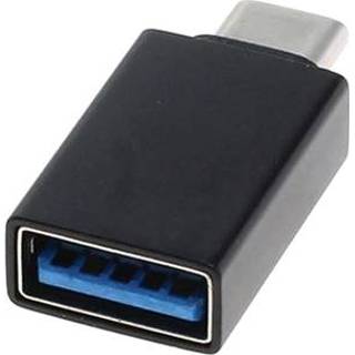 Zwart OTB USB-C / USB-A 3.0 OTG Adapter - 4053271060422