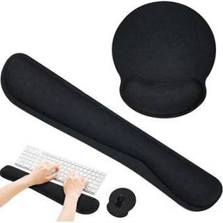 👉 Toetsenbord zwart Ergonomisch en Muismat - 5714122415547