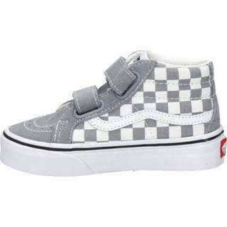 👉 Klittebandschoenen suede jongens grijs Vans Mid Re-Issue V klittenbandschoenen 8720251683419 872025168344