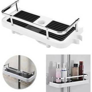 👉 Plank wit zwart Badkamer / Organizer A2241 - 5714122430786
