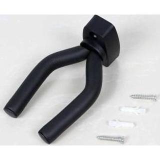 👉 Gitaar zwart Wandhouder met Draaibare Kop - 5714122430885