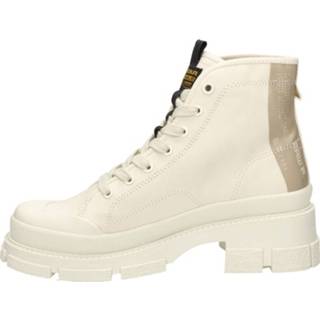 👉 Veterboots canvas vrouwen wit G-Star Raw Aefon II 8720251678859
