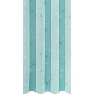 👉 Gordijnstof polyester turkoois Star - mint Leen Bakker 8714901607955