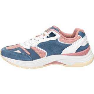 👉 Lage sneakers leer vrouwen blauw Tommy Hilfiger Sport Mordern Prep 8720251719989