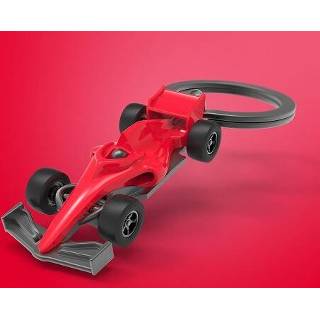 👉 Sleutelhanger rood metaal klassiek Metalmorphose Formule 1 auto 5404006049110