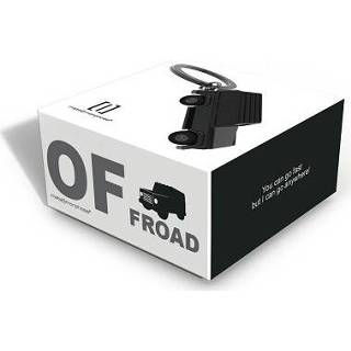 👉 Sleutelhanger zwart metaal alle leeftijden modern Metalmorphose OFF ROAD concept car 5404006052486