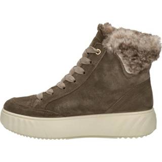 👉 Hoge sneakers suede vrouwen taupe Ara Taiga 8720251628700 872025162861